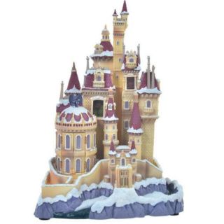 ビジョトヤジュウ(美女と野獣)の美女と野獣 フィギュア 城 Disney Castle Collection(キャラクターグッズ)