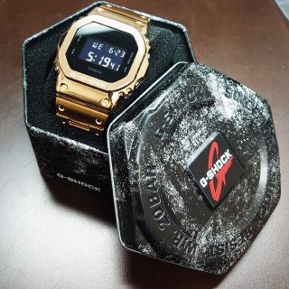 カシオジーショック CACIO G-SHOCK DW-5600BBフルメタル