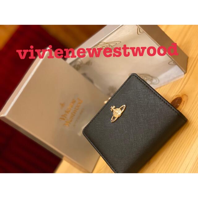 Vivienne Westwood(ヴィヴィアンウエストウッド)のヴィヴィアン　がま口財布　二つ折り財布 レディースのファッション小物(財布)の商品写真