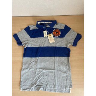 アバクロンビーアンドフィッチ(Abercrombie&Fitch)の新品　アバクロ　ビンテージ加工 ポロシャツ　L(ポロシャツ)