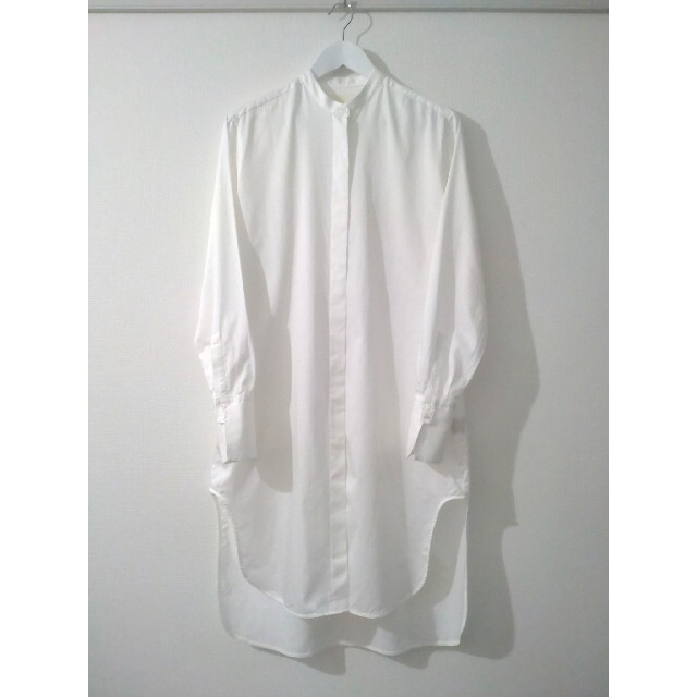 【美品】’22TODAYFUL スタンドカラードレスシャツ ワンピース ブラウス 7
