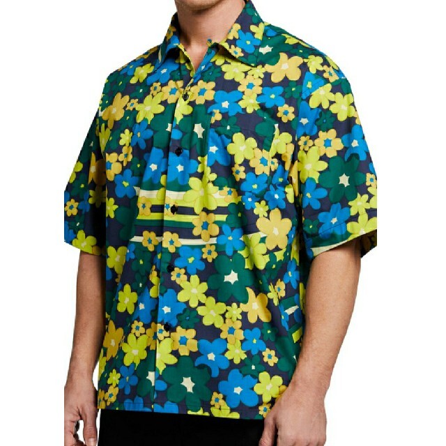 MARNI 22ss シャツ フラワープリント 花柄 ニット スウェット MARNI 22ss シャツ フラワープリント 花柄 ニット スウェット