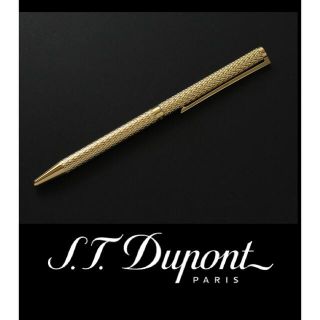 エステーデュポン(S.T. Dupont)の2389◆S.T.Dupontデュポン◆ボールペン◆定価22000円ゴールド新品(ペン/マーカー)