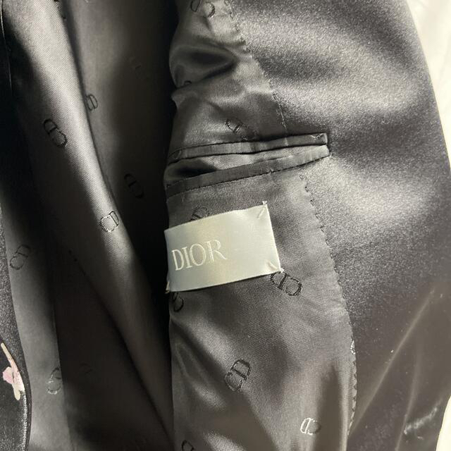 DIOR HOMME(ディオールオム)の【稀少】Dior homme サクラオブリーク総柄オブリーク jacket メンズのジャケット/アウター(テーラードジャケット)の商品写真