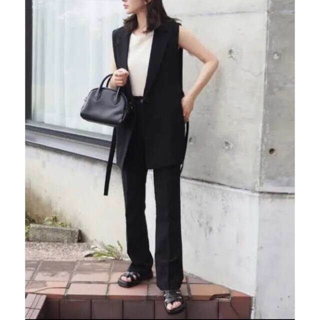 ZARA - ZARA ジレ ベスト ブラックの通販 by トモミs shop|ザラ ZARA - ZARA ジレ ベスト ブラックの通販 by トモミs shop|ザラ