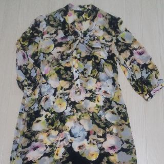 ポールスミス(Paul Smith)のポールスミス  Paul Smith ワンピース 42 XL 花柄(ひざ丈ワンピース)