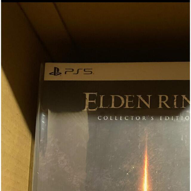 PlayStation(プレイステーション)の新品未使用　PS5版ELDEN RING コレクターズエディション エンタメ/ホビーのゲームソフト/ゲーム機本体(家庭用ゲームソフト)の商品写真