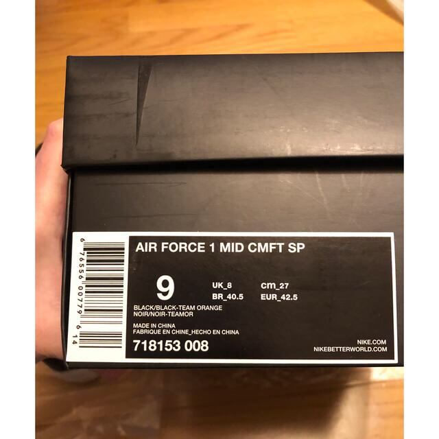 お値下げ！NIKE LAB AIR FORCE1 MID CMFT SP