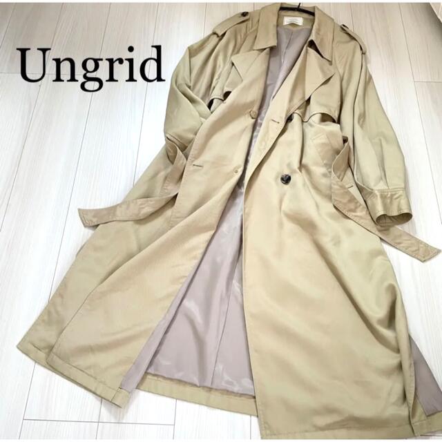 Ungrid(アングリッド)の【Ungrid（アングリッド）】ルーズトレンチコート　ビッグシルエット レディースのジャケット/アウター(トレンチコート)の商品写真