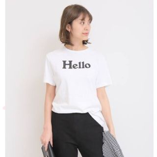 マディソンブルー(MADISONBLUE)のマディソンブルー　hello Tシャツ(Tシャツ(半袖/袖なし))