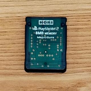 HORI 日本製プレイステーション2用メモリーカード(8MB)(その他)