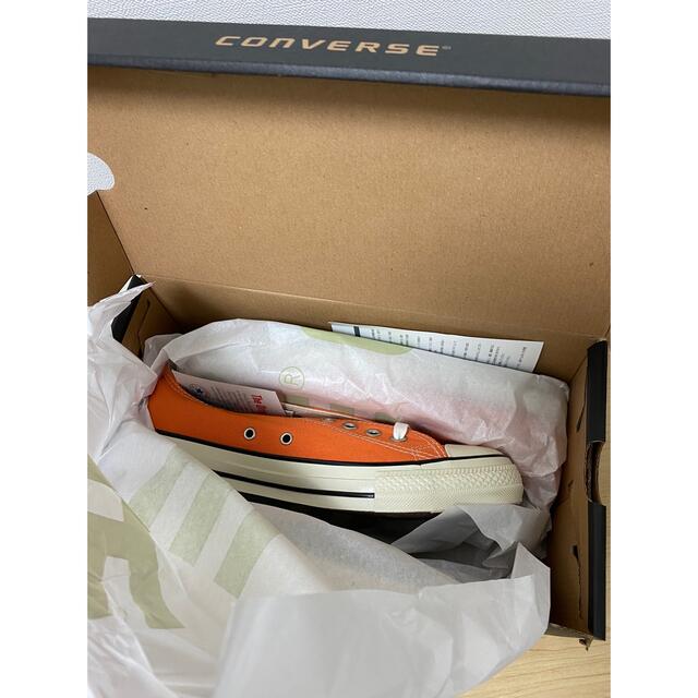 CONVERSE(コンバース)のさおり様専用【新品・タグ付き】CONVERSE  27.0 オレンジ　メンズ メンズの靴/シューズ(スニーカー)の商品写真
