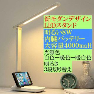 明るいデスクライト 新設計テーブルライト 目に優しいテーブルライト(テーブルスタンド)