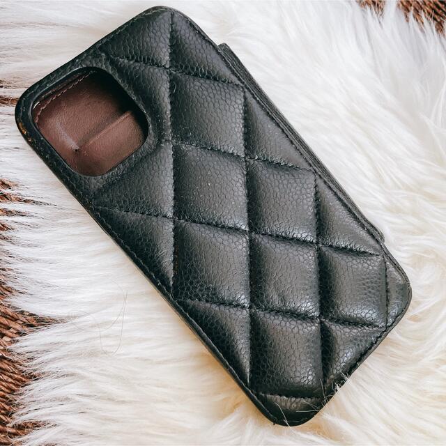 CHANEL iPhoneケース12 proスマホアクセサリー