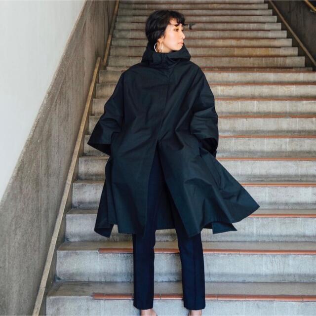 低価格の nala 週末お値下げ中 Hooded ブラック コート coat caqe