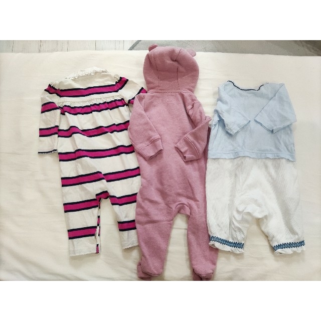 babyGAP(ベビーギャップ)の女の子 カバーオール キッズ/ベビー/マタニティのベビー服(~85cm)(カバーオール)の商品写真