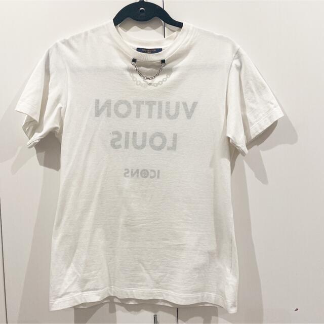 本物LOUIS VUITTONルイヴィトンチェーン付きTシャツxs