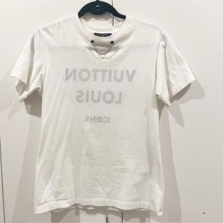 ルイヴィトン(LOUIS VUITTON)の本物LOUIS VUITTONルイヴィトンチェーン付きTシャツxs(Tシャツ(半袖/袖なし))