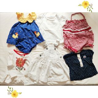 ベビーギャップ(babyGAP)の女の子 サイズ70  まとめ売り(ワンピース)