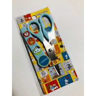 スヌーピー(SNOOPY)の【お道具箱用にも☆】SNOOPY カバー付きはさみ(はさみ/カッター)