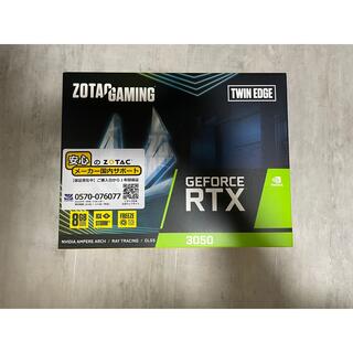ZOTAC GAMING RTX 3050 Twin Edge 新品未開封(PCパーツ)