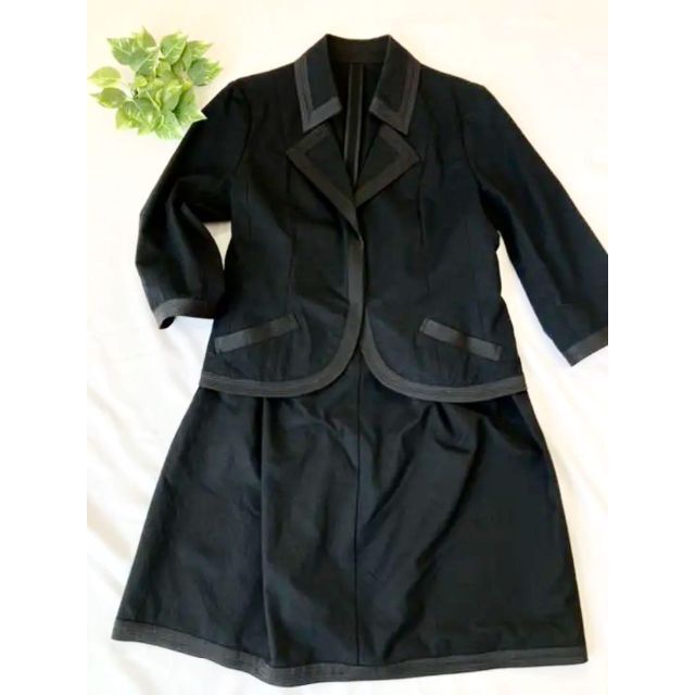 HIROKO BIS(ヒロコビス)のヒロコビスHIROKOBISレディースフォーマルセットアップ上下セット13AB レディースのフォーマル/ドレス(スーツ)の商品写真