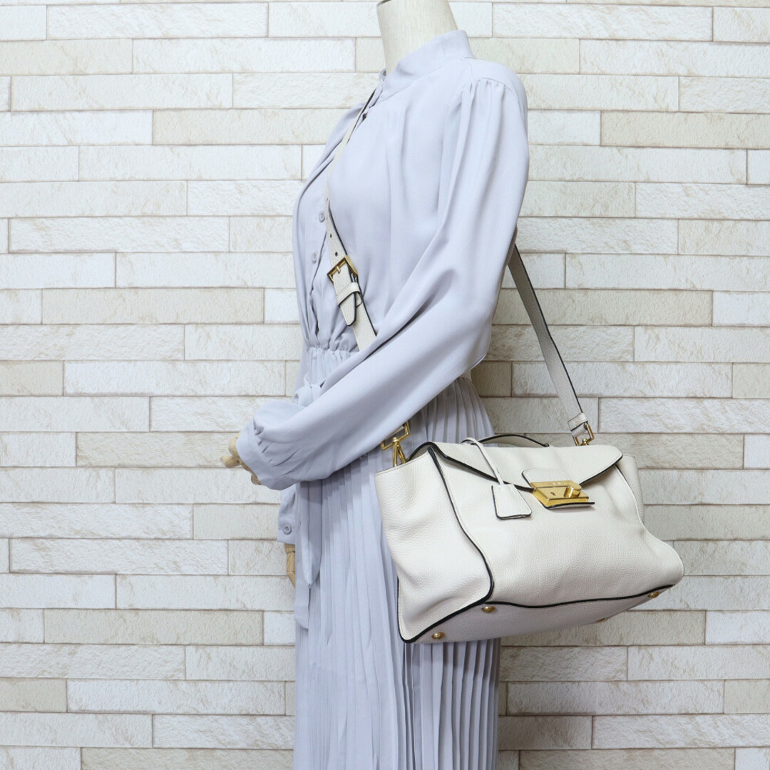 PRADA - 【中古】プラダ PRADA 2Wayバッグ 牛革の通販 by R&K