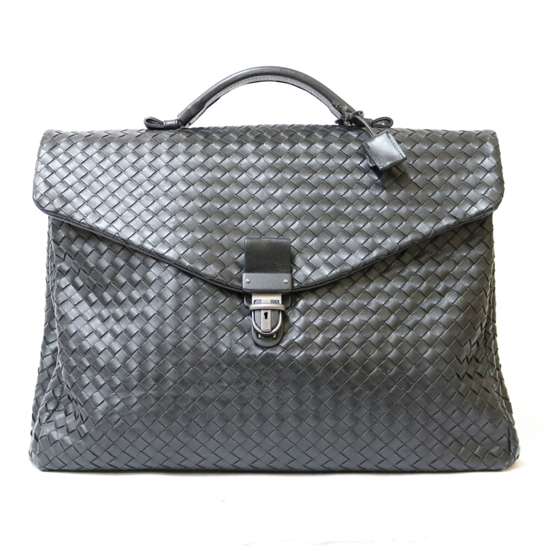 BOTTEGA VENETA◇ブリーフケース/レザー/BLK www.aberme.bj