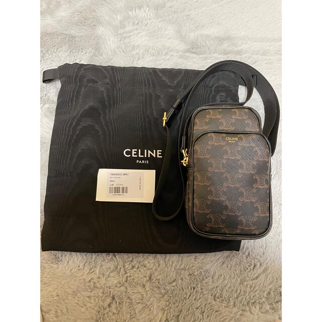 レディース【極美品】CELINE セリーヌ　トリオンフ　ショルダーバッグ