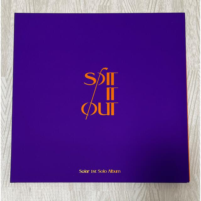 MAMAMOO ソラ spit it out エンタメ/ホビーのCD(K-POP/アジア)の商品写真