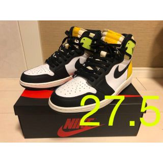 ナイキ(NIKE)のNIKE AIR JORDAN 1 HIGH OG VOLT GOLD(スニーカー)