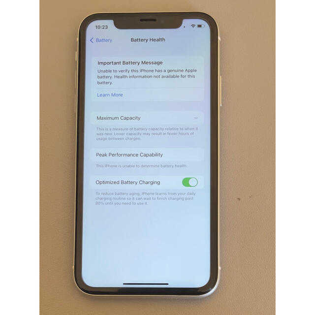 Apple - iPhone XR White 64 GB Softbankの通販 by CO CO|アップル