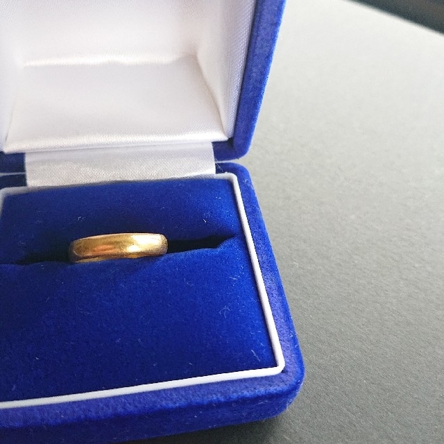 純金 刻印 リング 昭和ビンテージ ジャンク品 - リング(指輪)