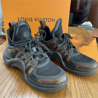 ルイヴィトン(LOUIS VUITTON)のLV ルイヴィトン アークライトスニーカー ｻｲｽﾞ41 美品(スニーカー)