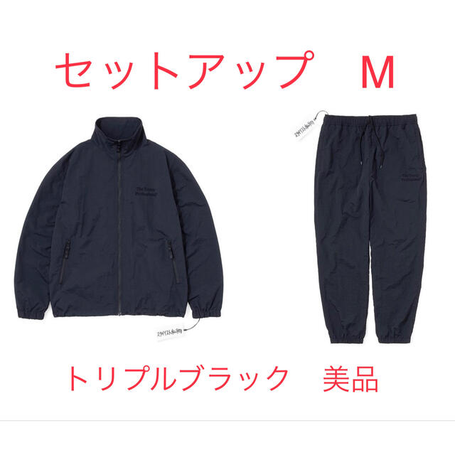 ennoy エンノイ nylon jacket triple black