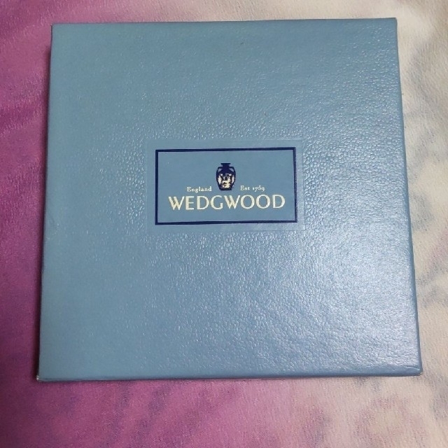 WEDGWOOD(ウェッジウッド)の未使用　英国製WEDGWOOD 　ジャスパートレイ インテリア/住まい/日用品のインテリア小物(小物入れ)の商品写真