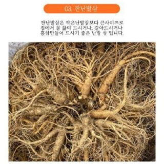 韓国産高麗人参 生 1kg(その他)