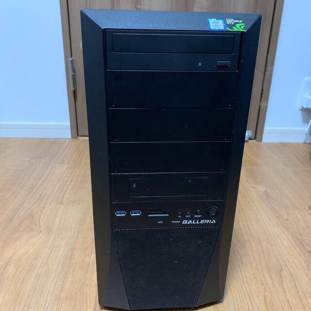 日本製/今治産 GALLERIA ゲーミング I7 GTX1070ゴールデンウィーク