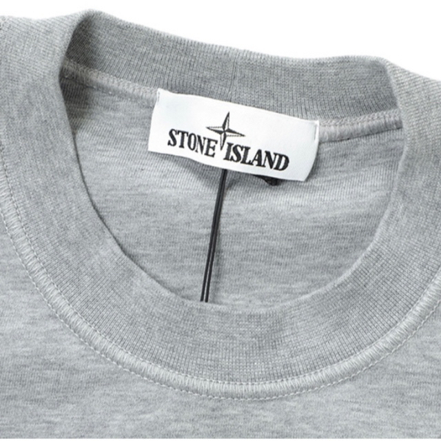 60%OFF】 ストーンアイランド スリーブ刺繍ロゴ スウェット パーカー