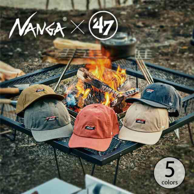 NANGA×`47 TAKIBI CAP / ナンガ×47 タキビキャップ