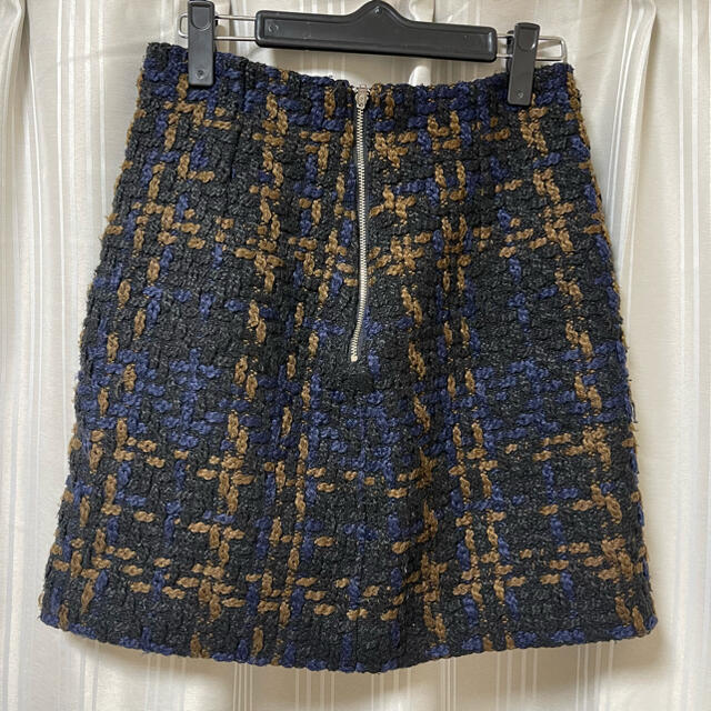 SLY(スライ)のsly＊チェック ツイードスカート レディースのスカート(ミニスカート)の商品写真