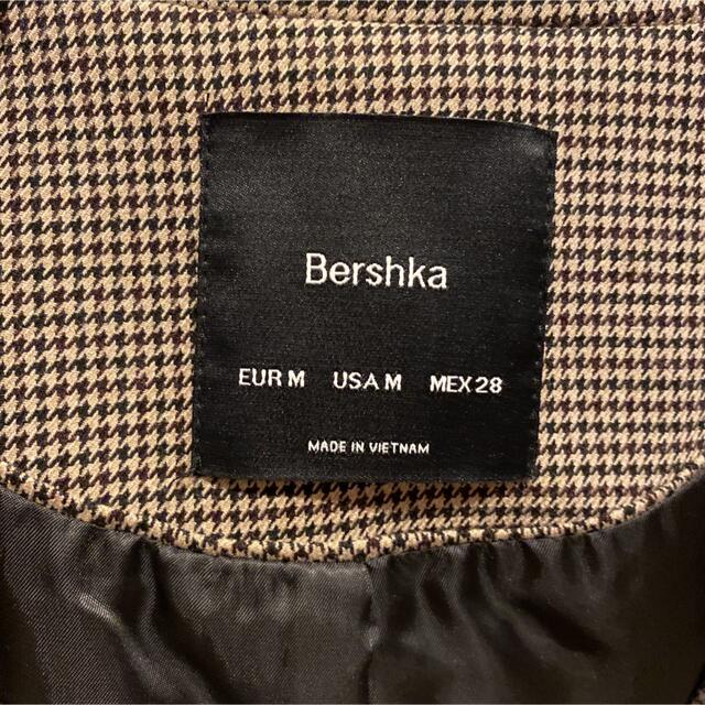 Bershka(ベルシュカ)のBershka ベルシュカ　ジャケット　千鳥柄　UNIQLO GU ZARA レディースのジャケット/アウター(テーラードジャケット)の商品写真