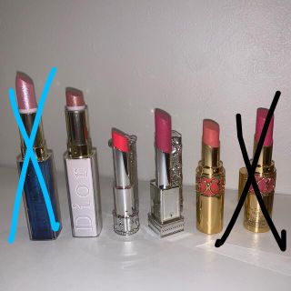 イヴサンローランボーテ(Yves Saint Laurent Beaute)のデパコスセット　4本リップ　1本グロス　セット(口紅)