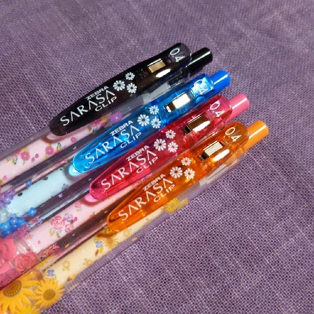 ゼブラ サラサ SARASA フローリスト ボールペン フラワー 花柄