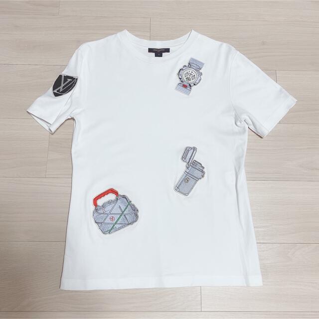 LOUIS VUITTON(ルイヴィトン)のルイヴィトン エンブロイダリーカラーワッペン Tシャツ レディースのトップス(Tシャツ(半袖/袖なし))の商品写真