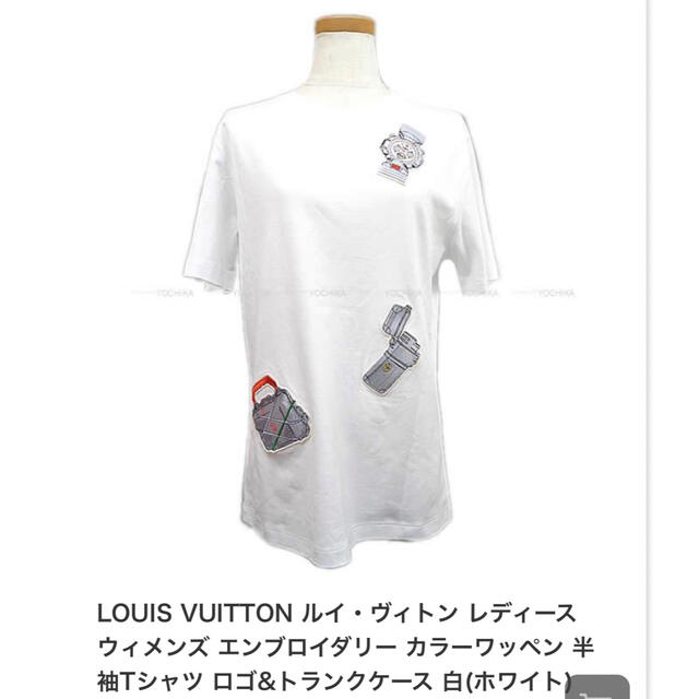 LOUIS VUITTON(ルイヴィトン)のルイヴィトン エンブロイダリーカラーワッペン Tシャツ レディースのトップス(Tシャツ(半袖/袖なし))の商品写真