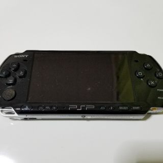 プレイステーションポータブル(PlayStation Portable)のplay staition portable 3000 psp ブラックジャンク(携帯用ゲーム機本体)