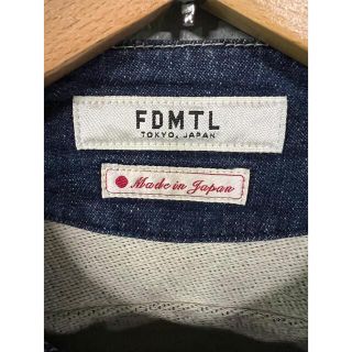 美品！FDMTL ジョグデニムジャケット！スウェットGジャン！日本製！