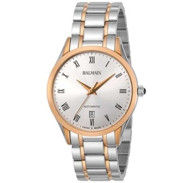 BALMAIN(バルマン)の【新品未使用】 BALMAIN バルマン 腕時計 シルバー メンズの時計(腕時計(アナログ))の商品写真