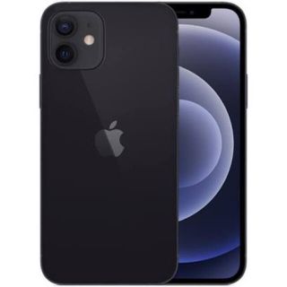 アイフォーン(iPhone)のiPhone12 本体　64GB  未開封　ブラック  SIMロック解除済(スマートフォン本体)